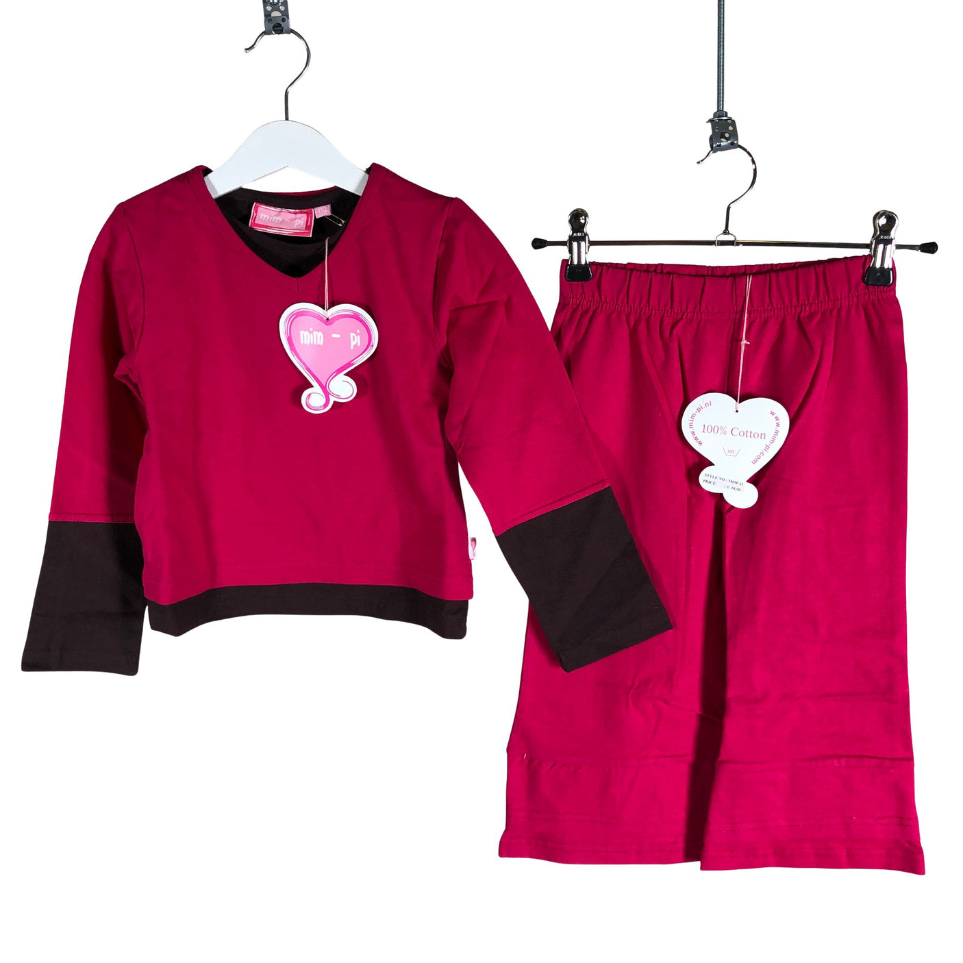 Unisex Mim-Pi - Trikoopaita, koko 104 - 110 - (1)