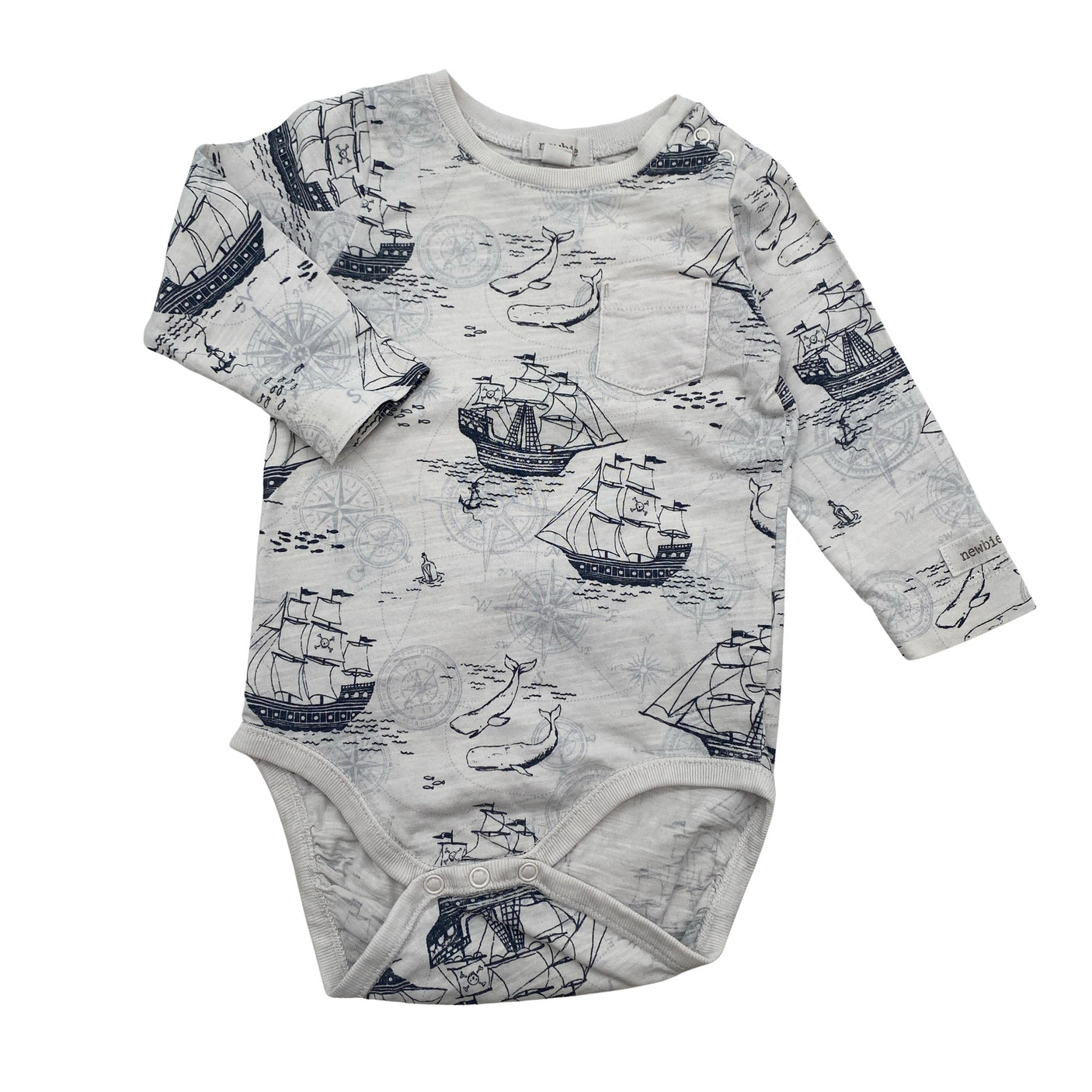 Unisex Newbie - Body, koko 62 - 68 - (1)