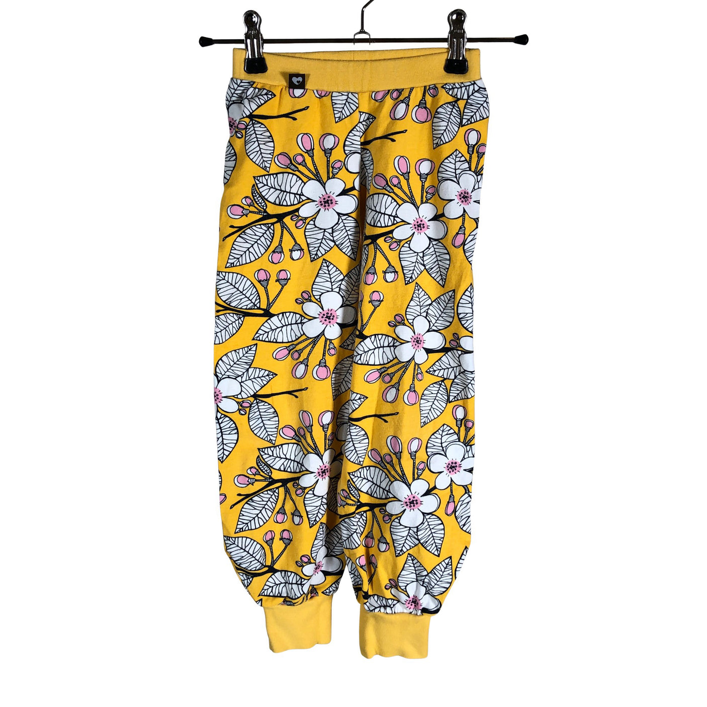 Unisex Maitotyttö - Trikoohousut, koko 98 - 104 - (1)