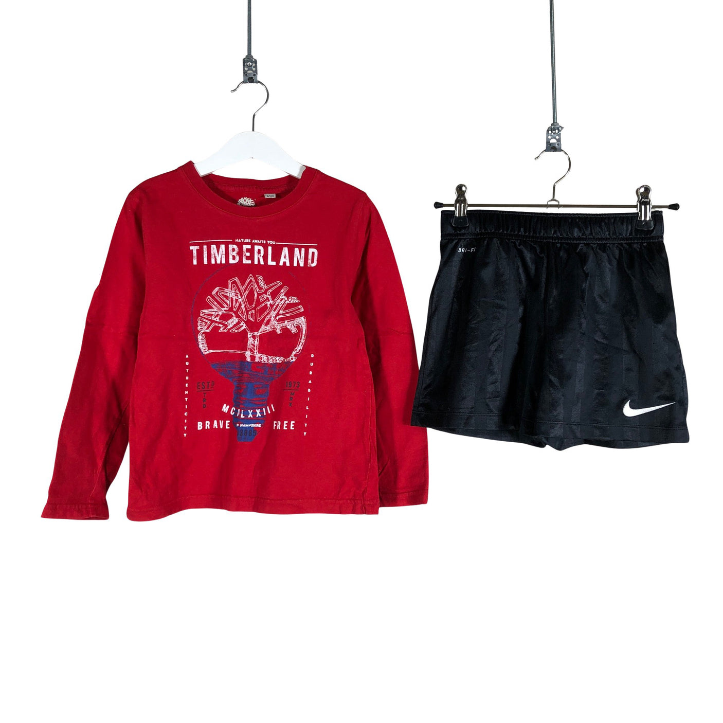 Unisex Nike - Lühikesed spordipüksid, suurus 122 - 128 - Must (1)
