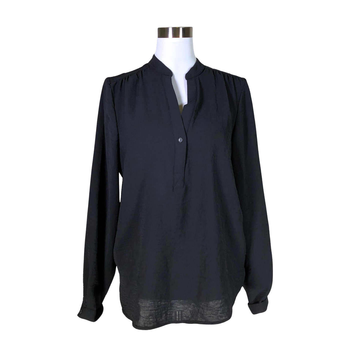 Unisex Selected - Õhuke tuunika, suurus 38 - Must (1)