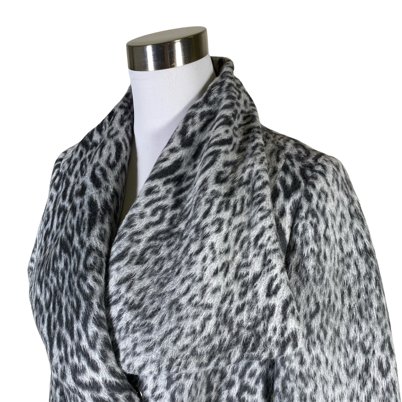 Unisex Betty Barclay - Kunstkarusnahast mantel, suurus 42 - Hall (3)