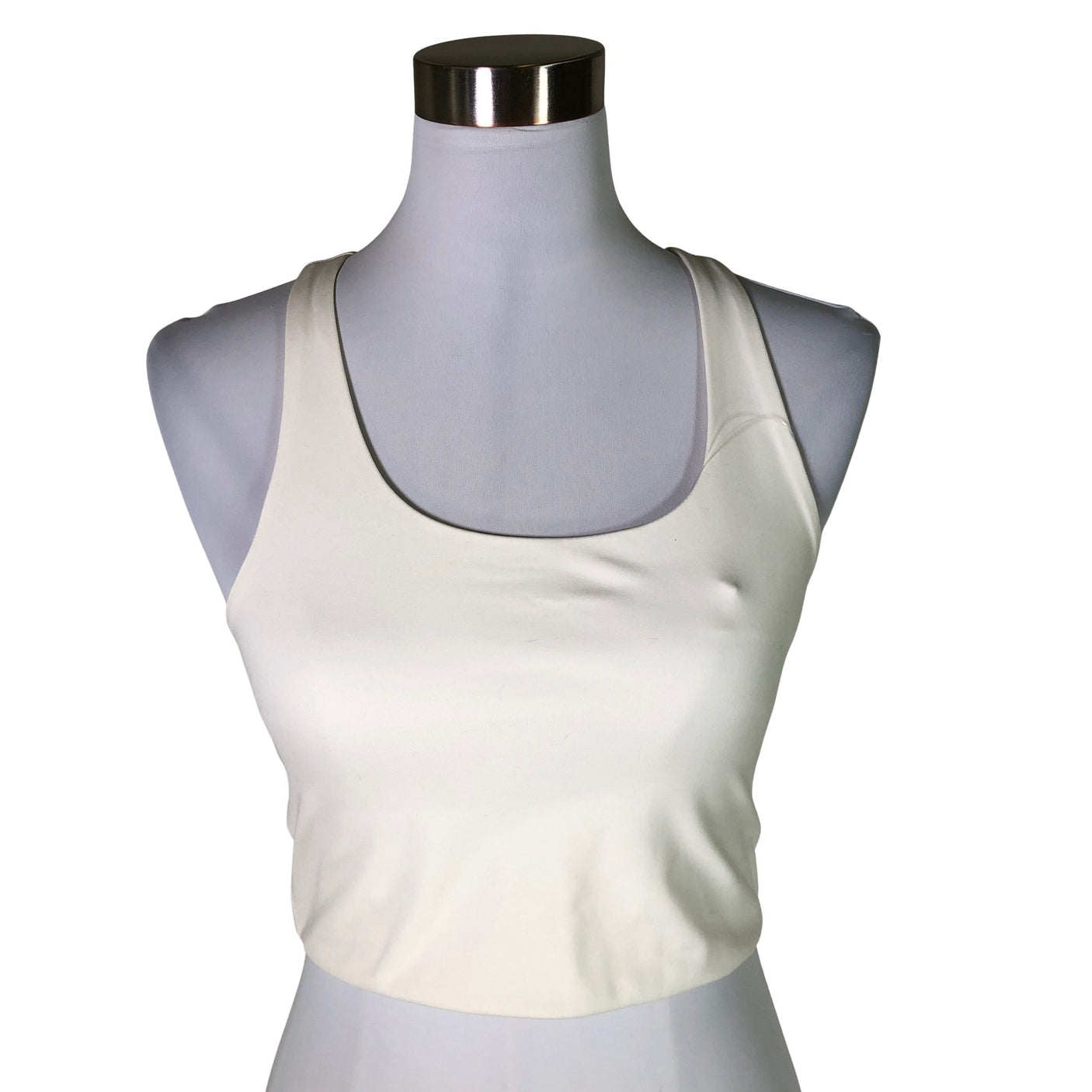 Unisex Girlfriend Collective - Sporditopp, suurus 38 - Looduslik valge (1)