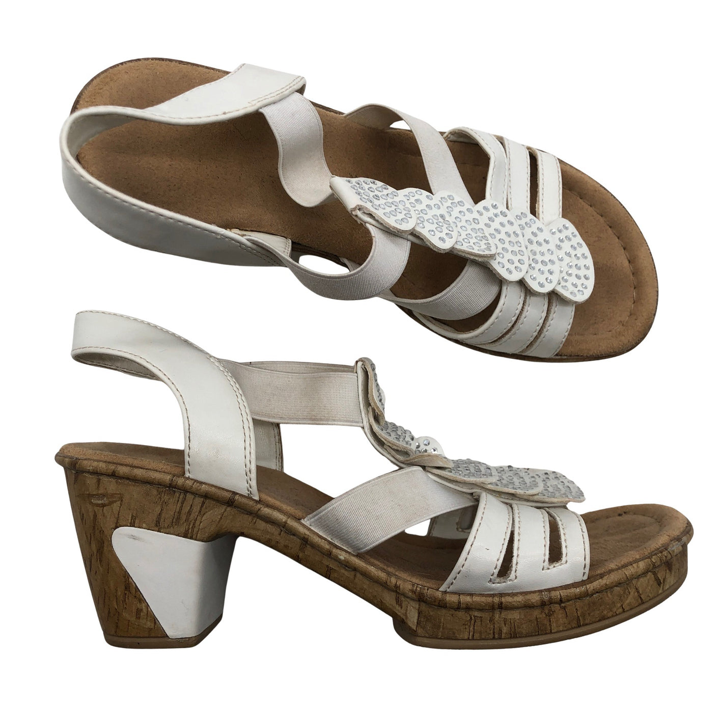 Unisex Rieker - Korolliset sandaalit, koko 38 - (1)