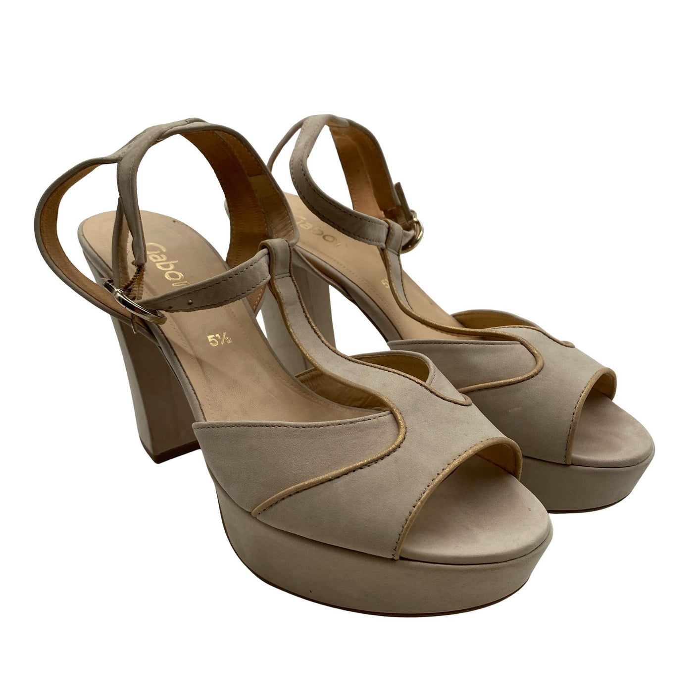 Unisex Gabor - Korolliset sandaalit, koko 38 - (2)