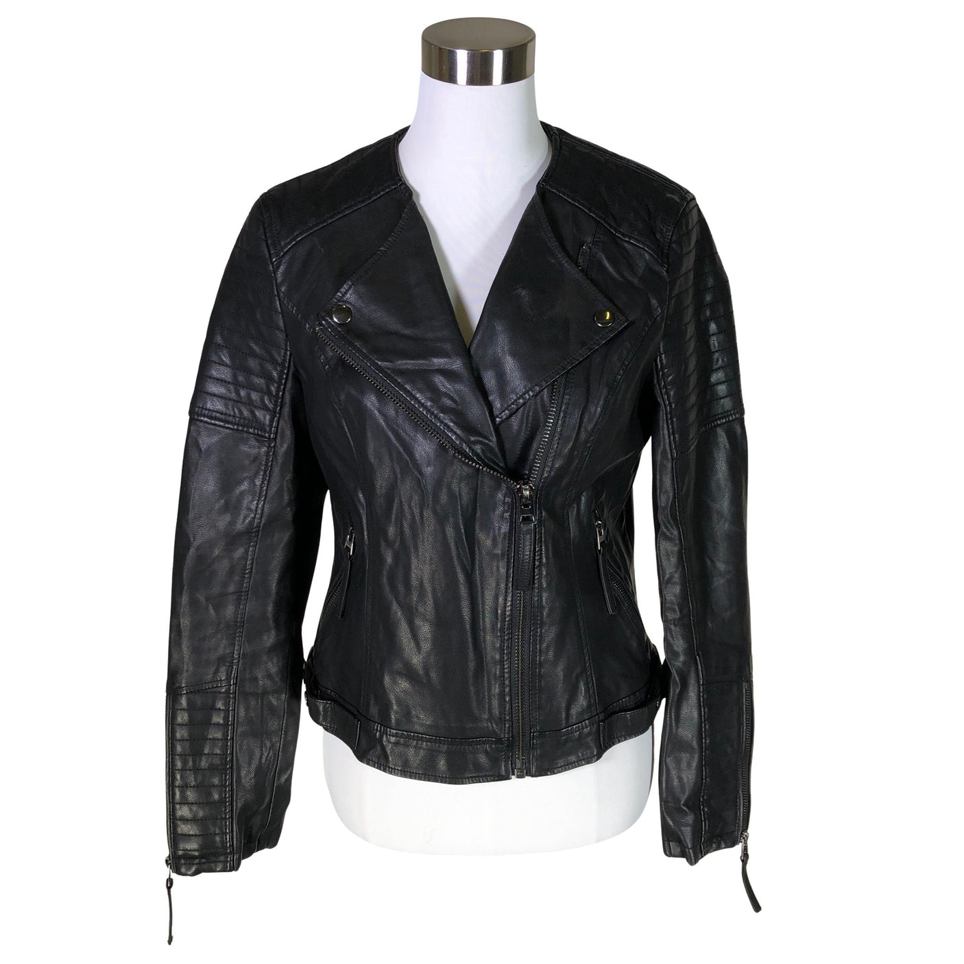 Unisex Topshop - Nahkatakki, koko 38 - (1)