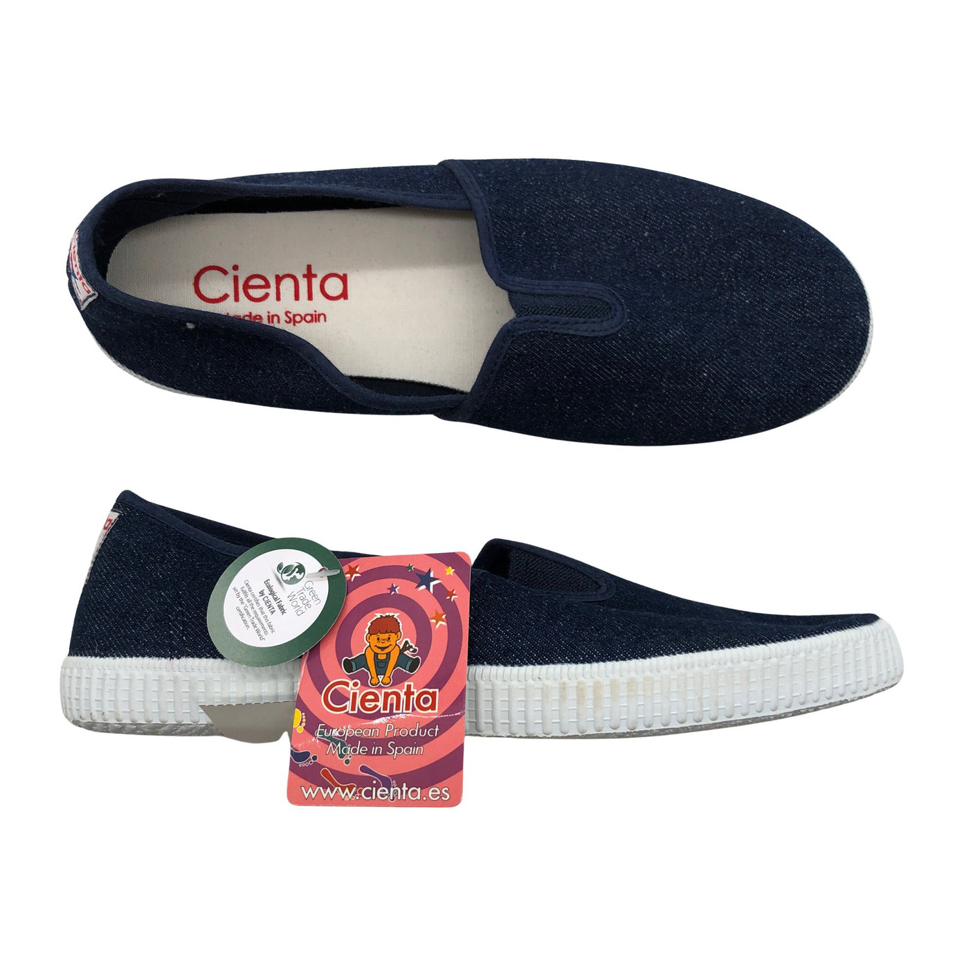 Unisex Cienta - Loaferit, koko 38 - (1)
