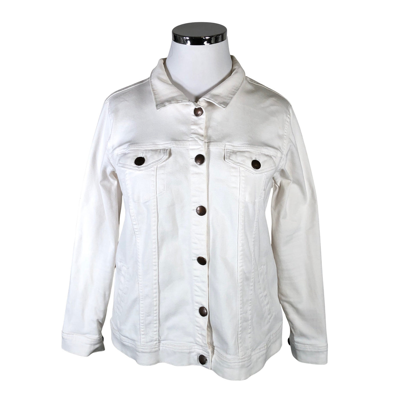 Unisex Zizzi - Farkkutakki, koko 46 - (1)