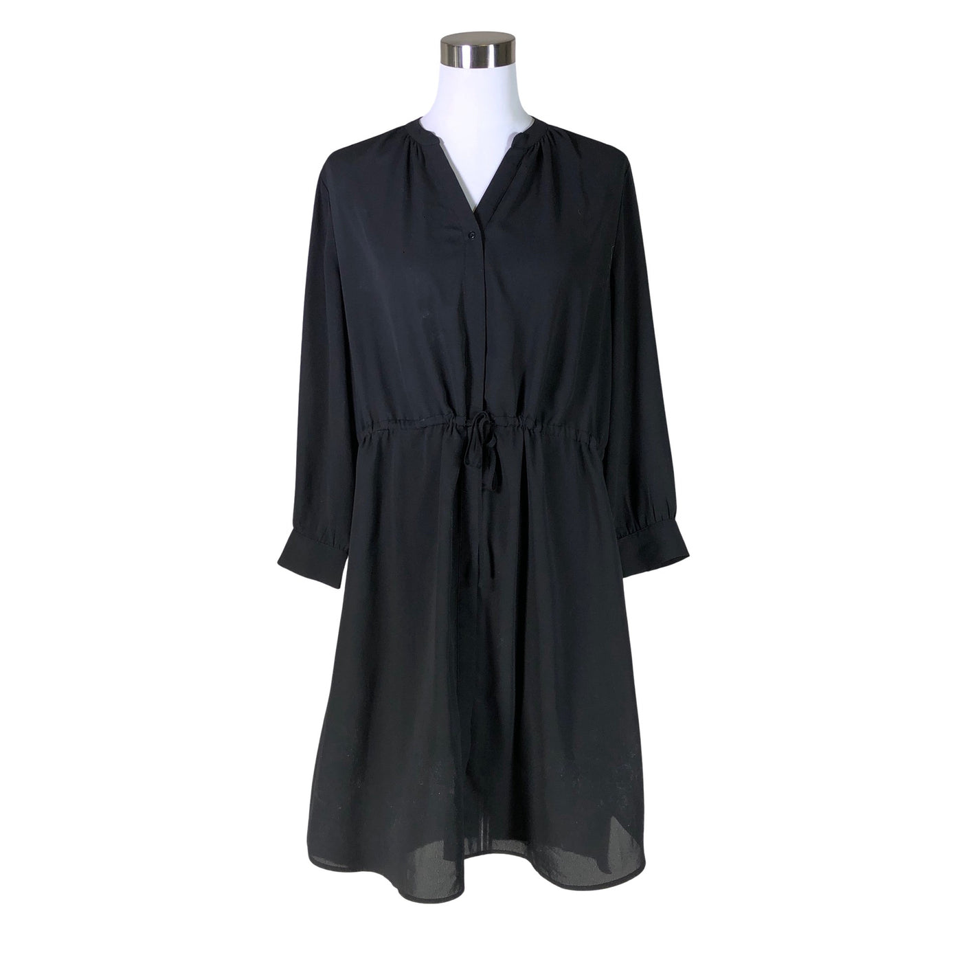 Unisex Selected - Õhuke kleit, suurus 40 - Must (1)