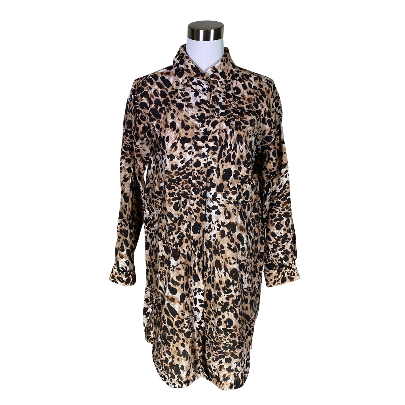 Unisex InWear - Õhuke tuunika, suurus 38 - Pruun (1)