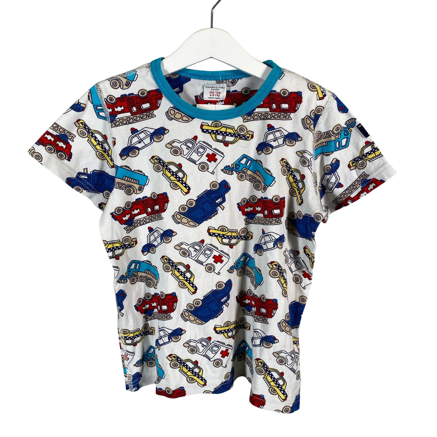 Unisex Polarn O. Pyret - T-paita, koko 122 - 128 - (1)
