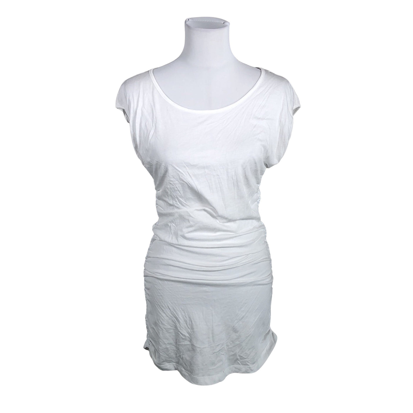 Unisex Esprit - Trikotaažist tuunika, suurus 36 - Valge (1)