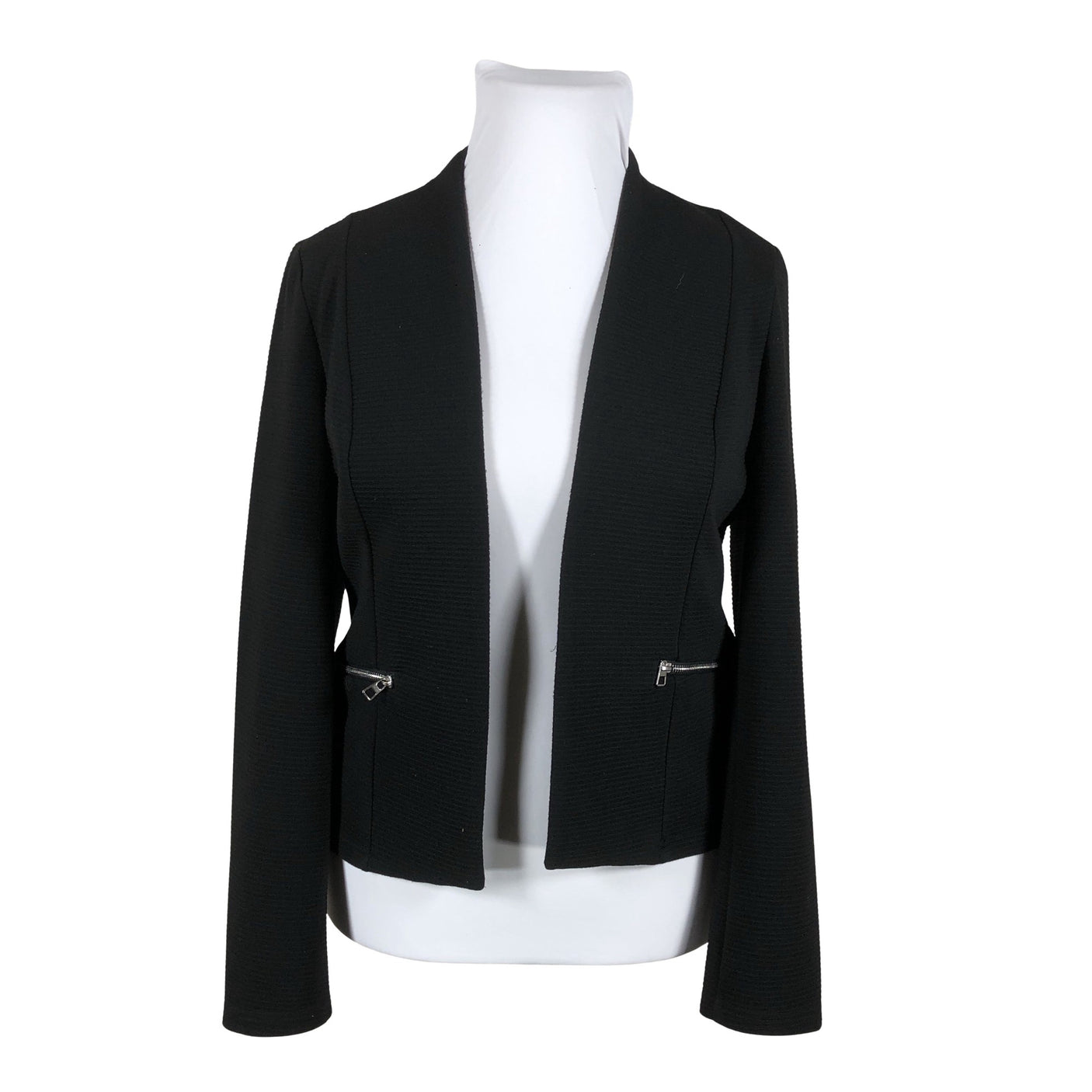 Unisex Tom Tailor - Dressikangast jakk, suurus 42 - Must (1)