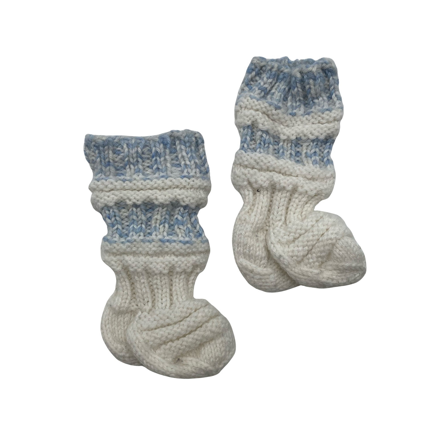 Unisex Handmade - Villased sokid, suurus 16 - Helesinine (1)