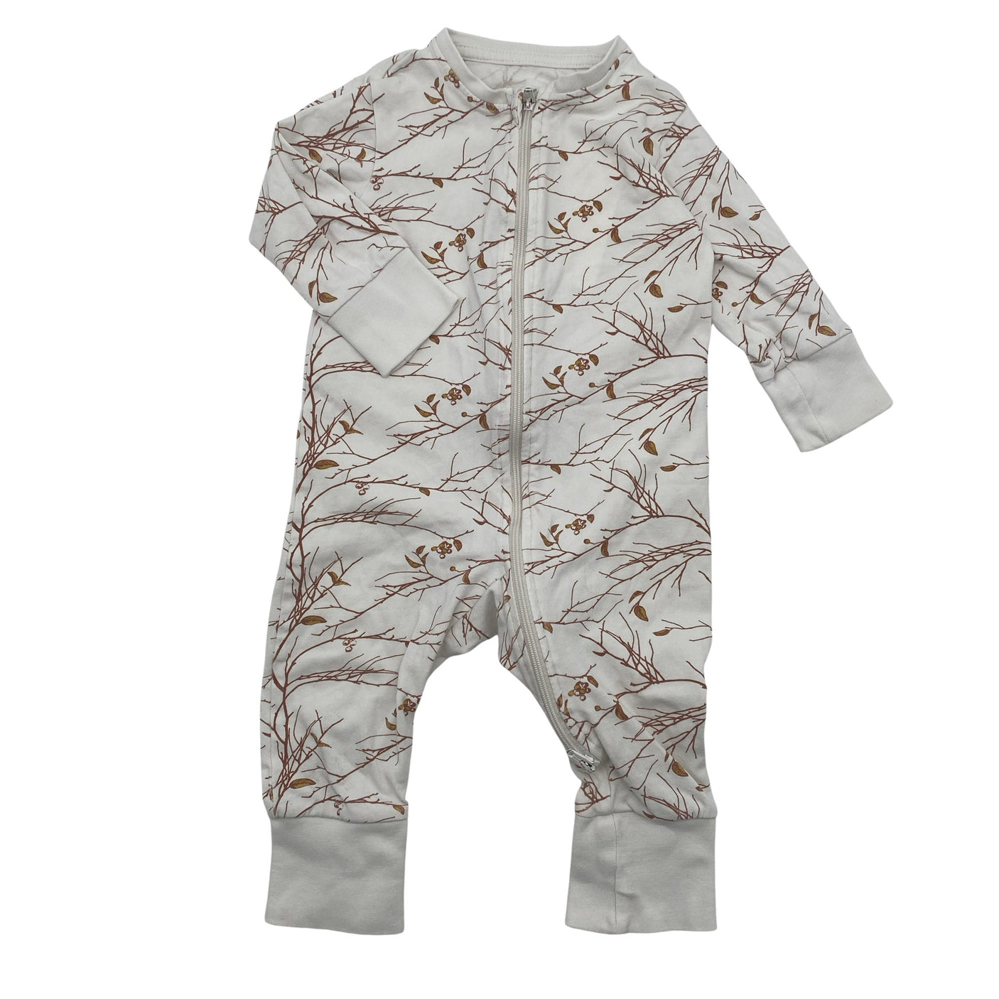 Unisex Kuutti - Pükskostüüm, suurus 62 - 68 - Valge (1)