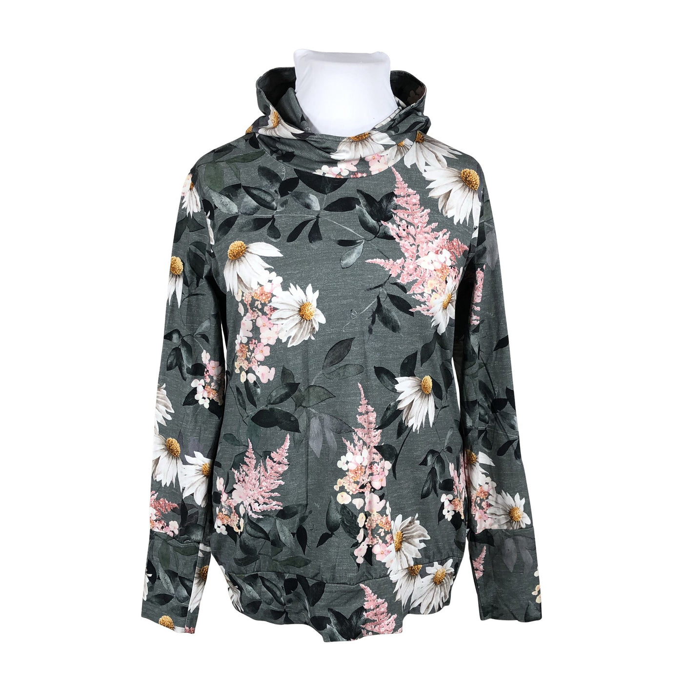 Unisex Taimi - Trikotaažist pluus, suurus 42 - Roheline (1)