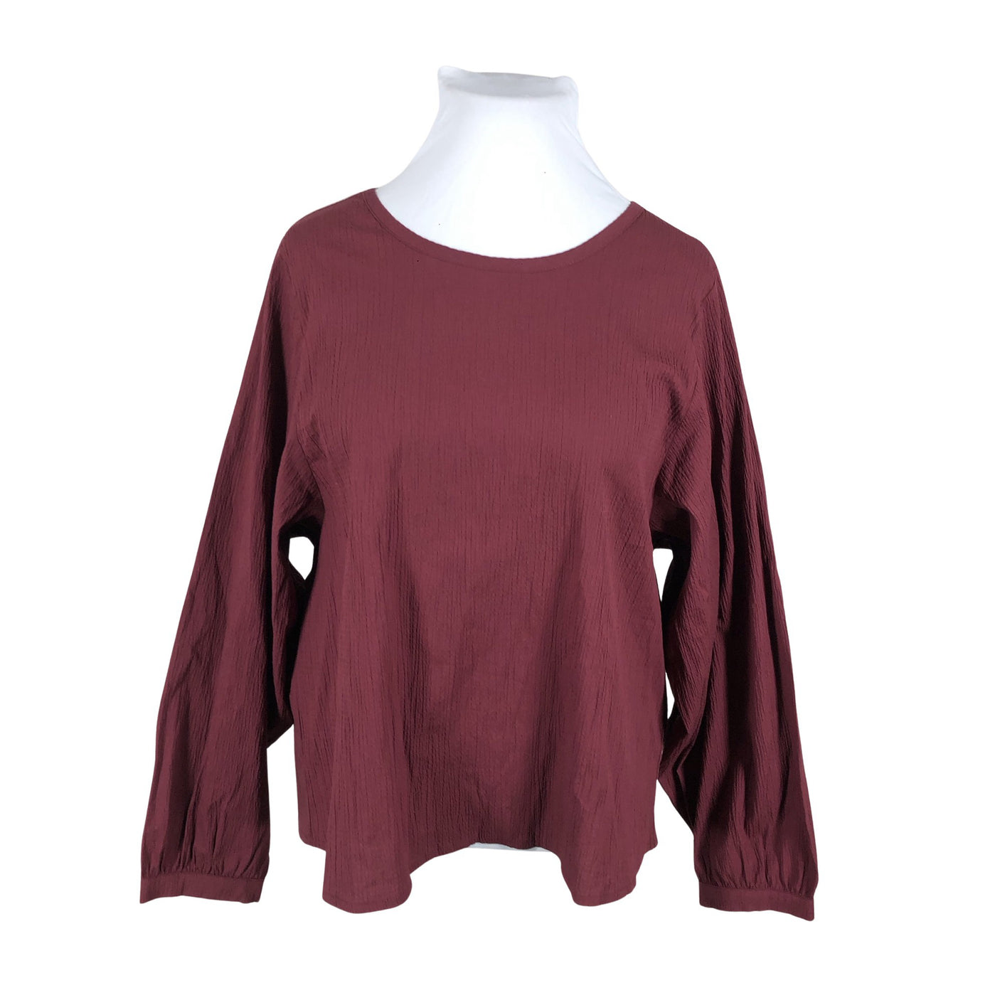 Unisex Nanso - Pluus, suurus 46 - Veinipunane (1)