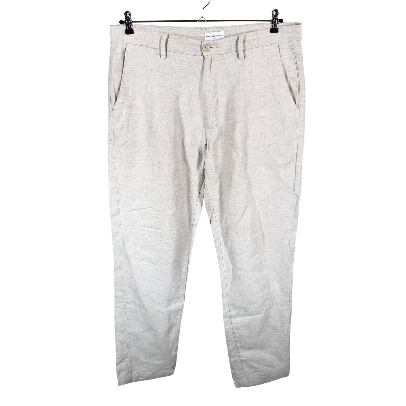 Unisex These Glory Days - Mittevenivad püksid, suurus XXL - Beige (1)