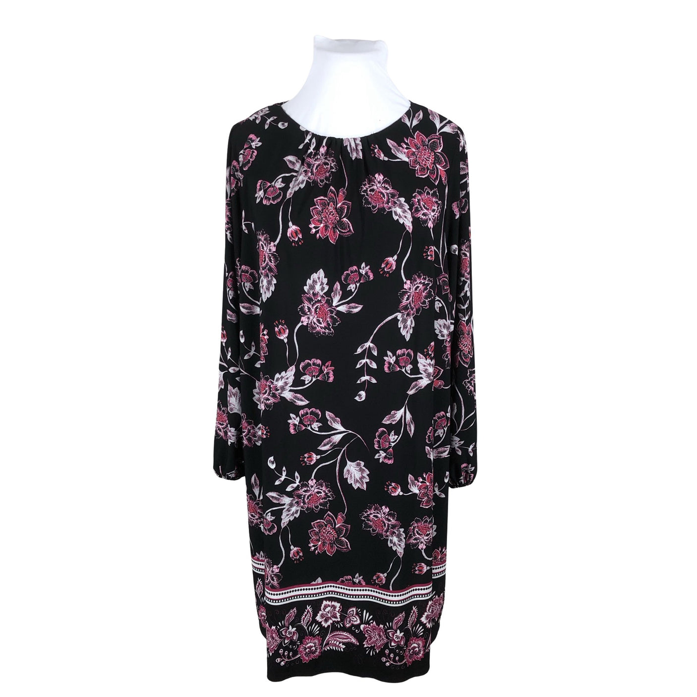 Unisex Evans - Trikotaažist kleit, suurus 50 - Must (1)