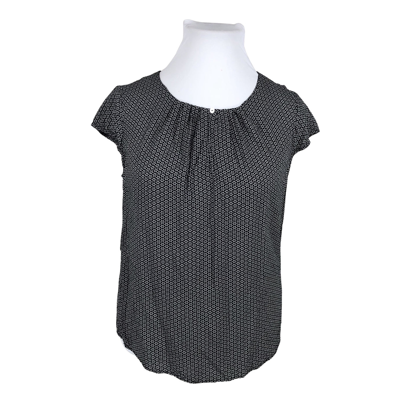 Unisex More&More - Lühikeste käistega pluus, suurus 42 - Must (1)