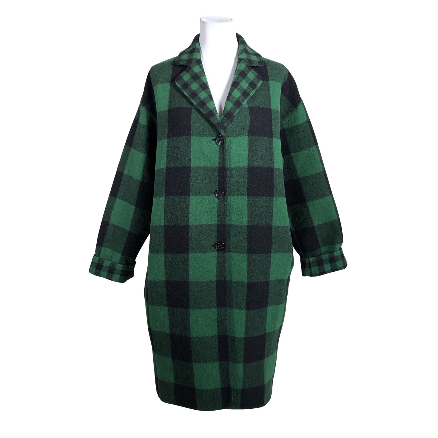 Unisex Belstaff - Villane mantel, suurus 40 - Roheline (1)