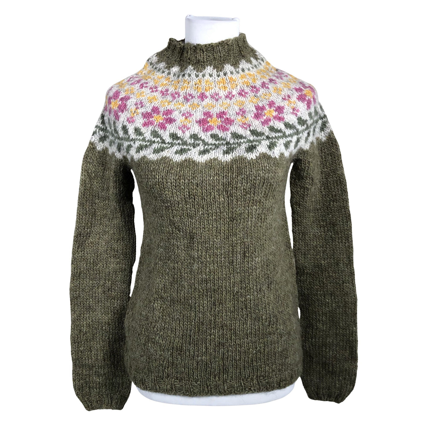 Unisex Handmade - Kampsun, suurus 34 - Roheline (1)
