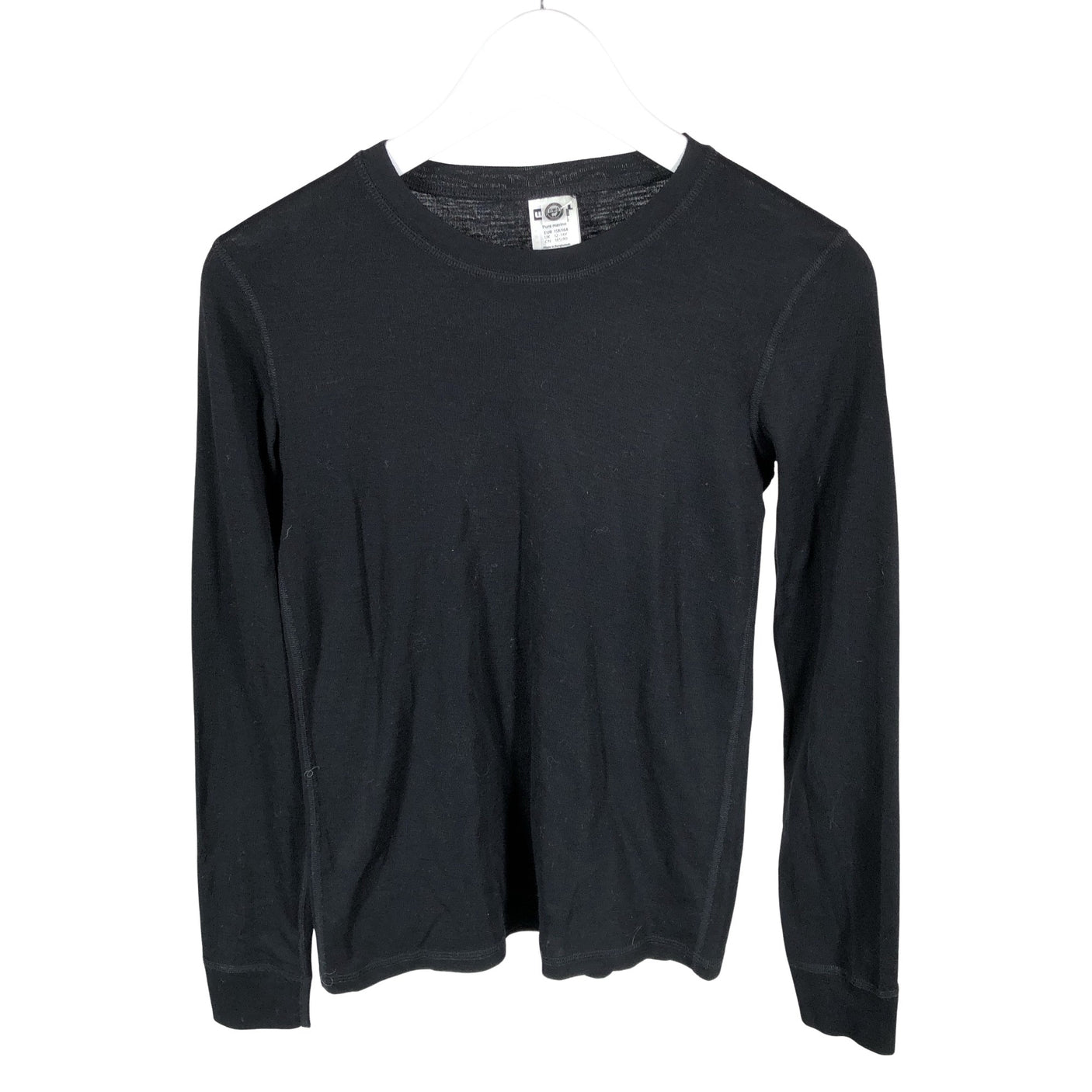 Unisex Lindex - Trikotaažist pluus, suurus 158 - 164 - Must (1)