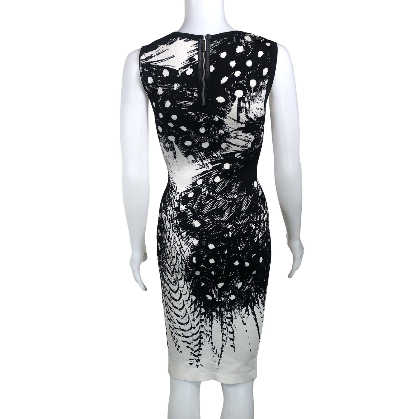 Unisex Karen Millen - Kootud kleit, suurus 34 - Must (2)