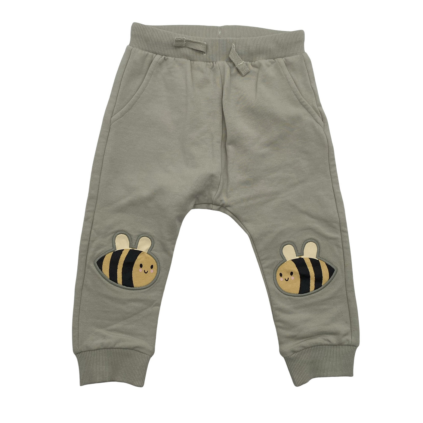 Unisex Lindex - Dressikangast püksid, suurus 74 - 80 - Roheline (1)
