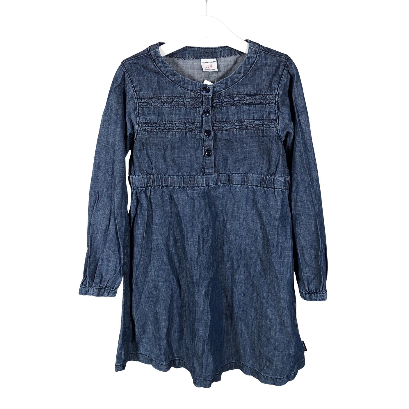 Unisex Polarn O. Pyret - Mitteveniv kleit, suurus 122 - 128 - Sinine (1)