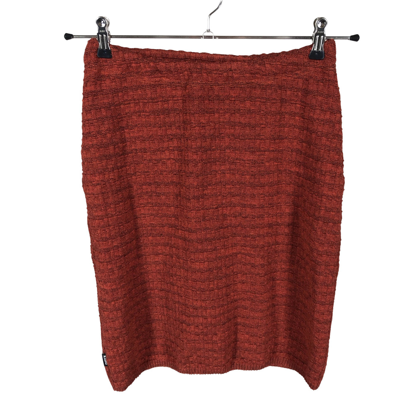 Unisex Kaino - Kootud seelik, suurus 32 - Punane (1)