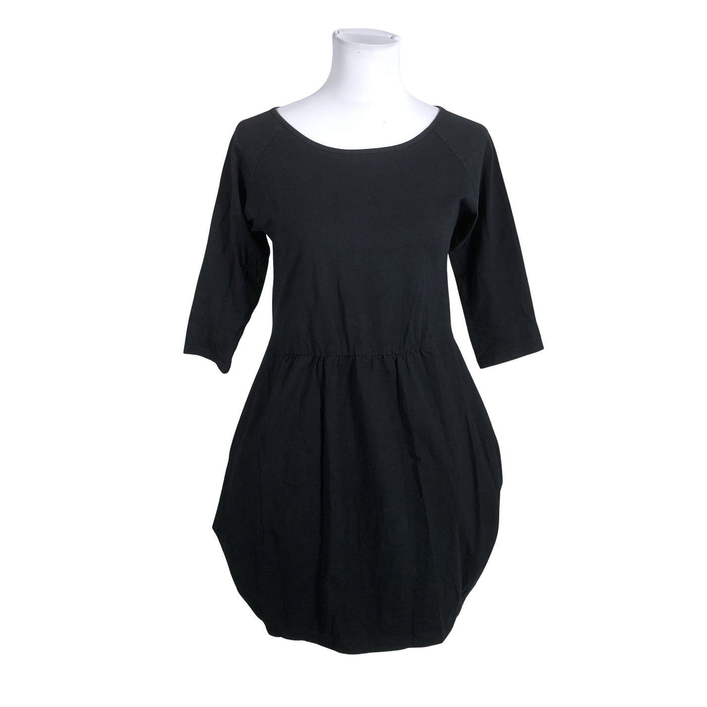 Unisex Papu - Trikotaažist kleit, suurus 32 - Must (1)
