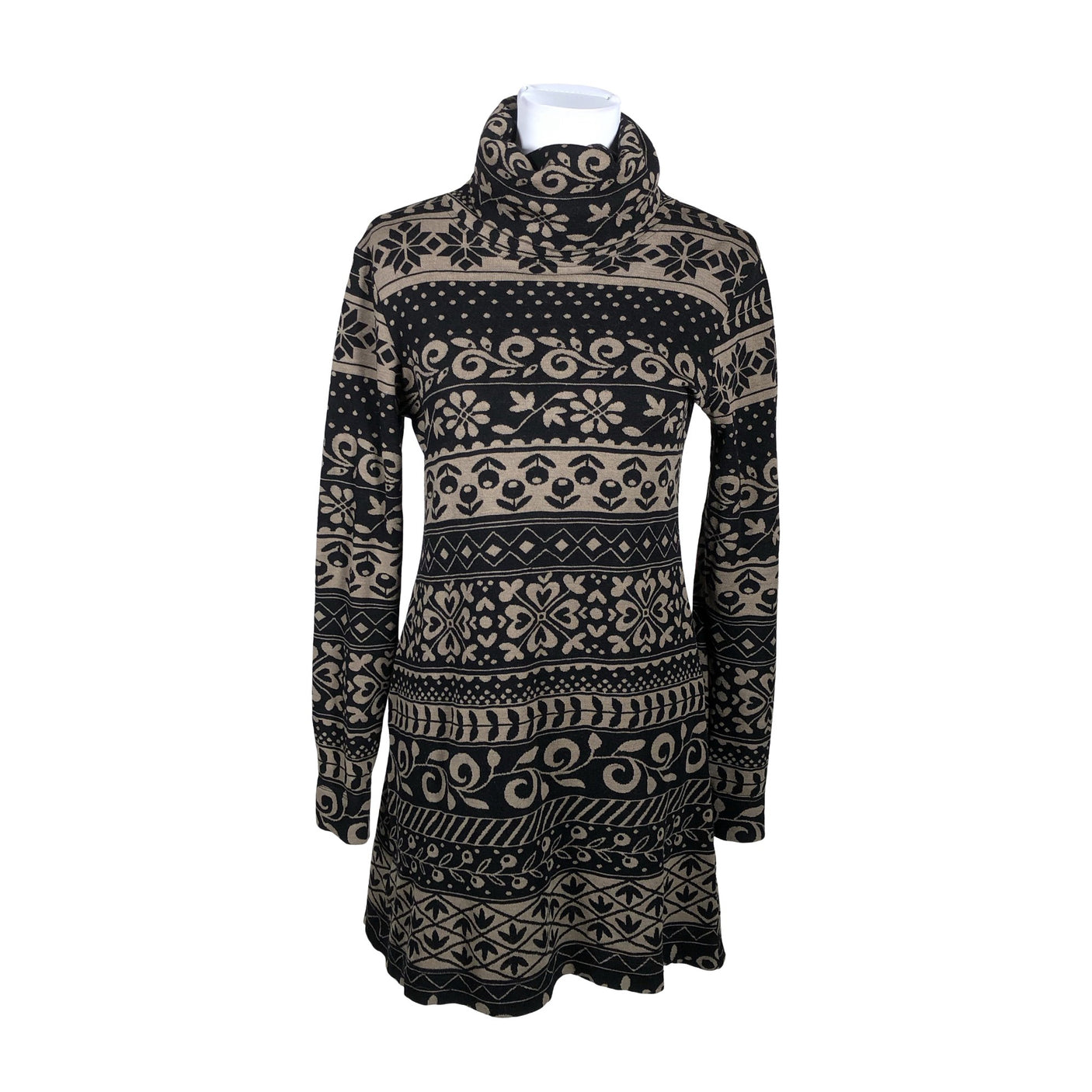 Unisex Ommellinen - Kootud kleit, suurus 36 - Must (1)