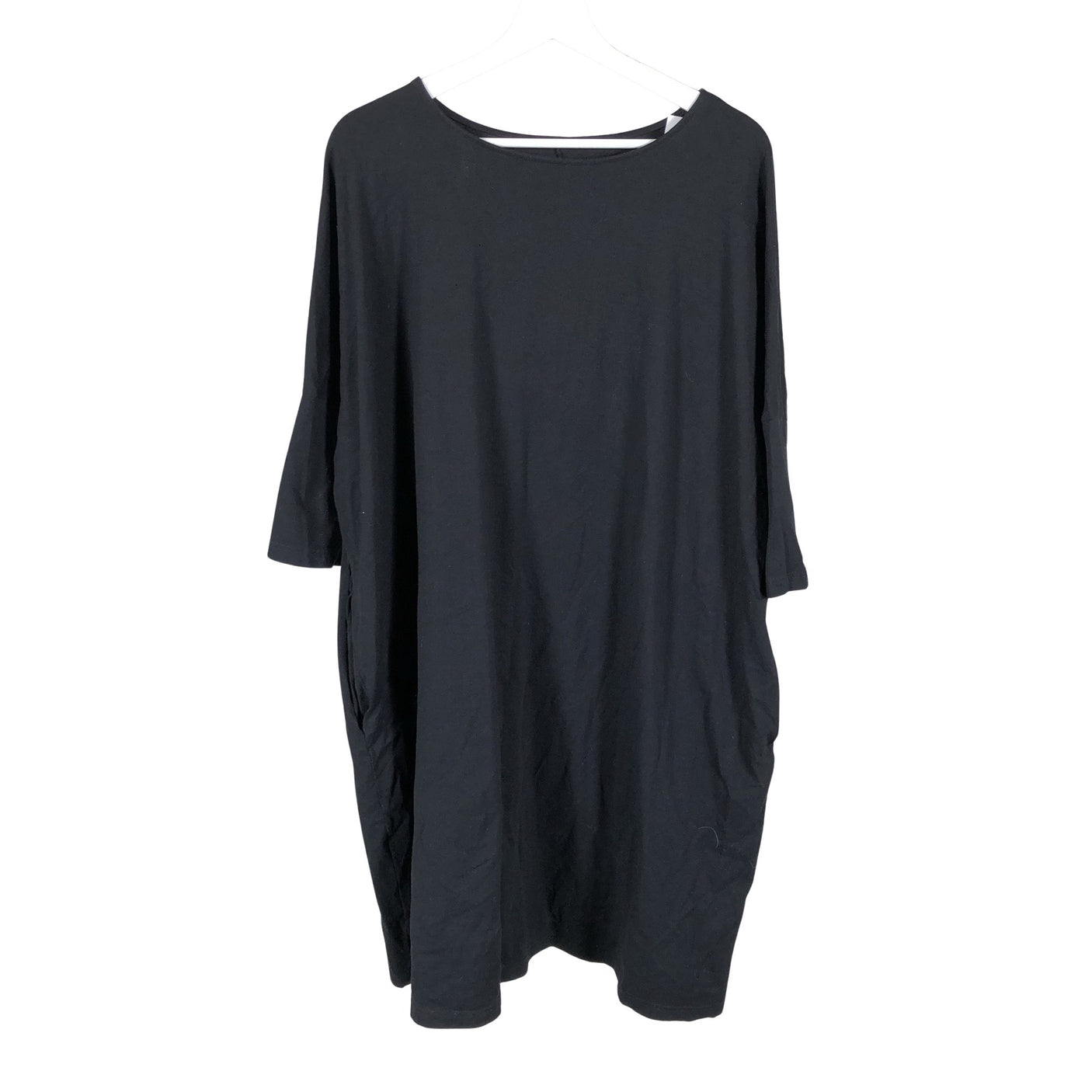 Unisex Tam Silk - Trikotaažist kleit, suurus 48 - Must (1)