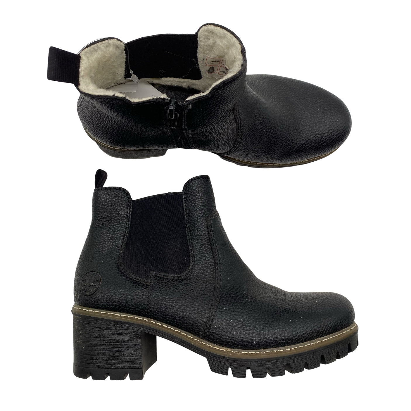 Unisex Rieker - Poolsaapad, suurus 39 - Must (1)