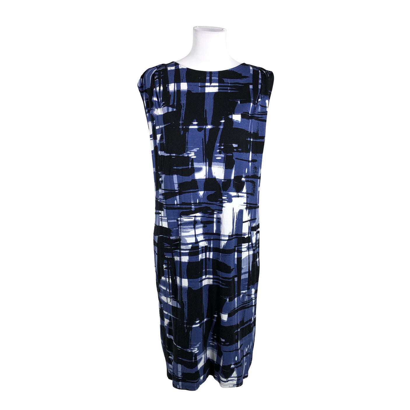 Unisex Nanso - Trikotaažist kleit, suurus 38 - Sinine (1)