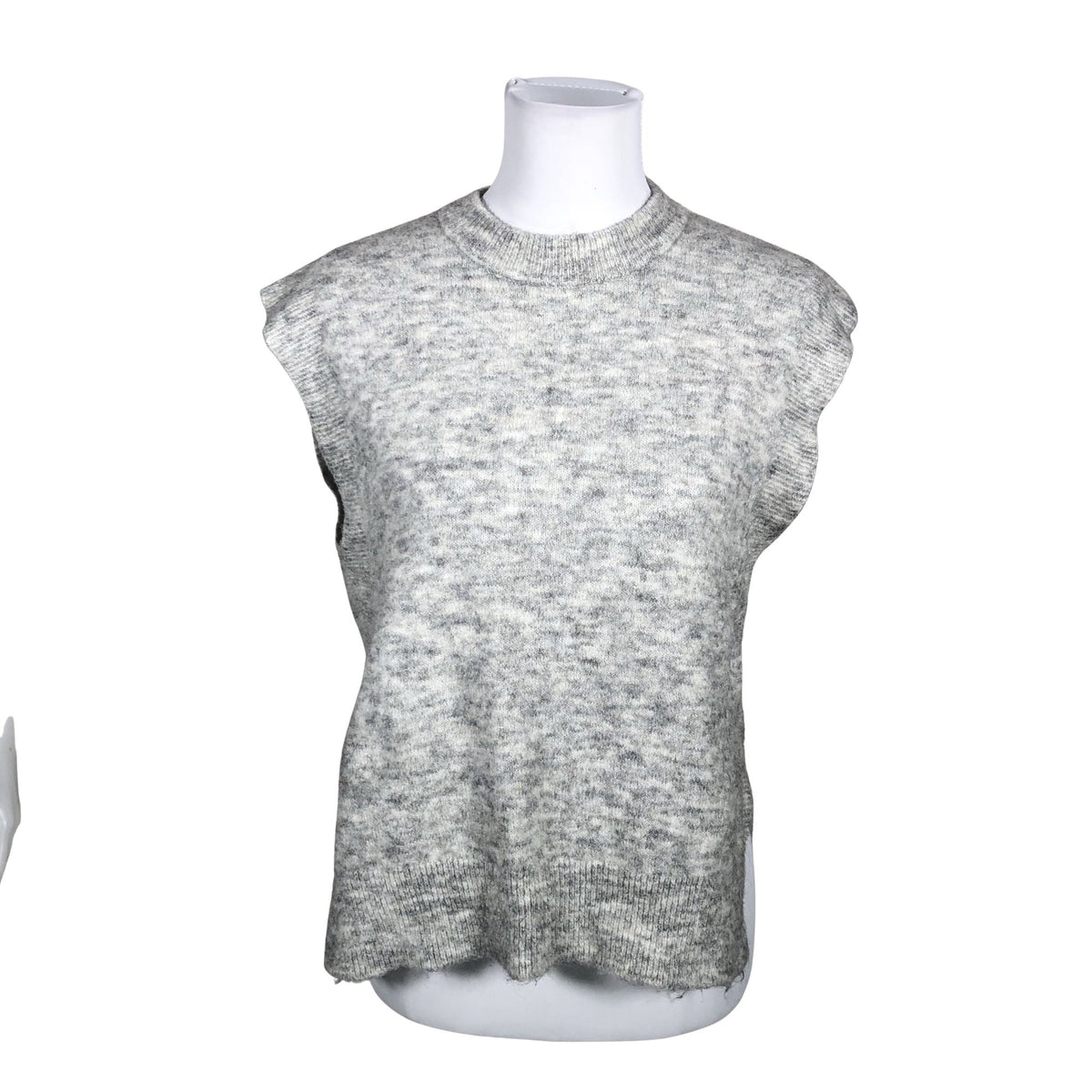 Unisex Y.A.S - Kootud vest, suurus 36 - Hall (1)