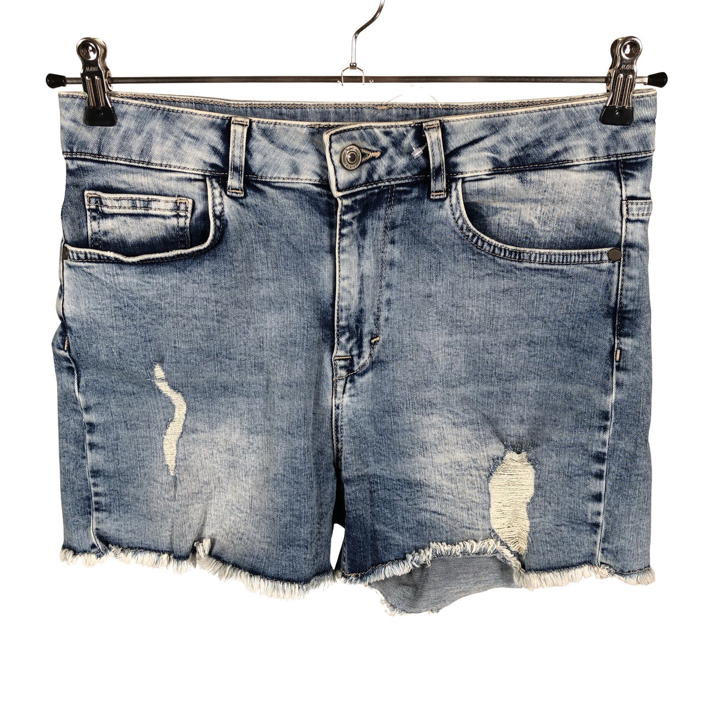 Unisex Perfect Jeans - Teksast lühikesed püksid, suurus 38 - Sinine (1)