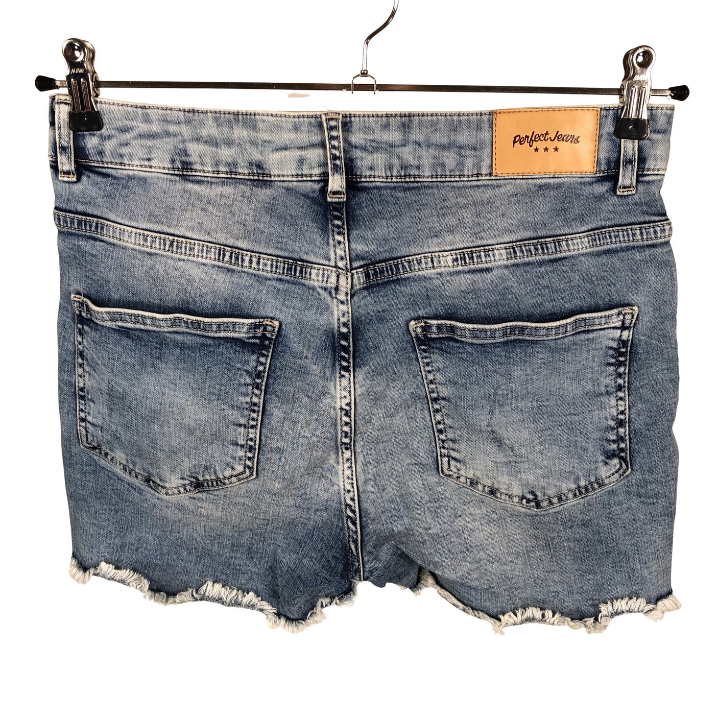 Unisex Perfect Jeans - Teksast lühikesed püksid, suurus 38 - Sinine (2)