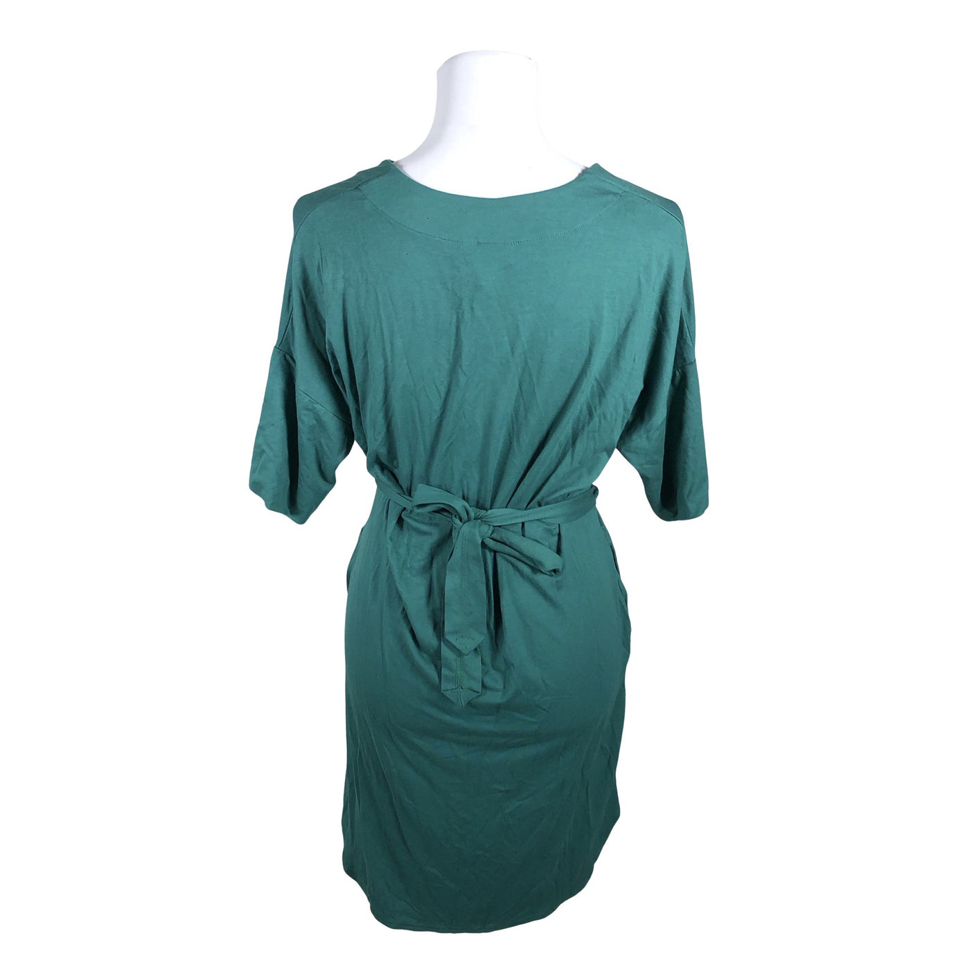 Unisex Nanso - Trikotaažist kleit, suurus 34 - Roheline (2)