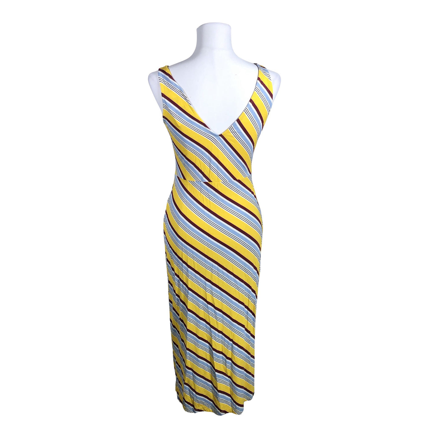 Unisex me&i - Trikotaažist kleit, suurus 36 - Kollane (2)