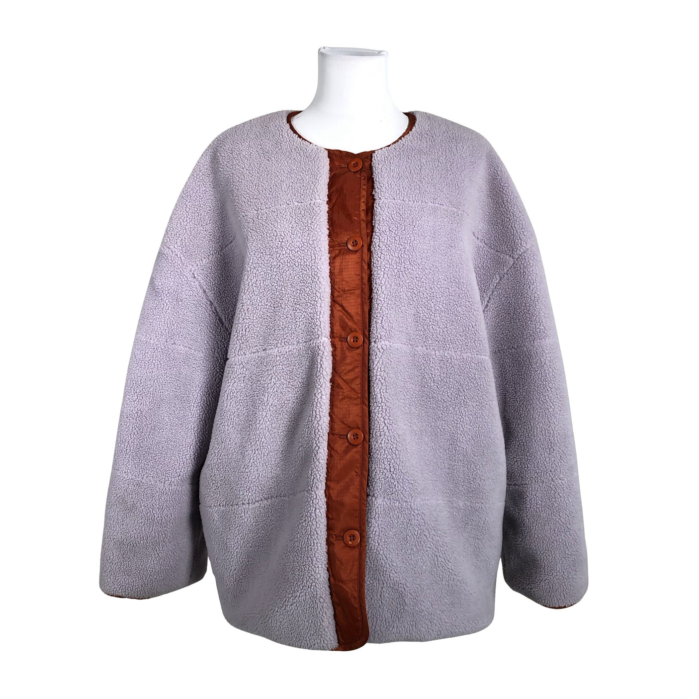 Unisex Samsoe&Samsoe - Õhem talvejope, suurus 36 - Lilla (1)