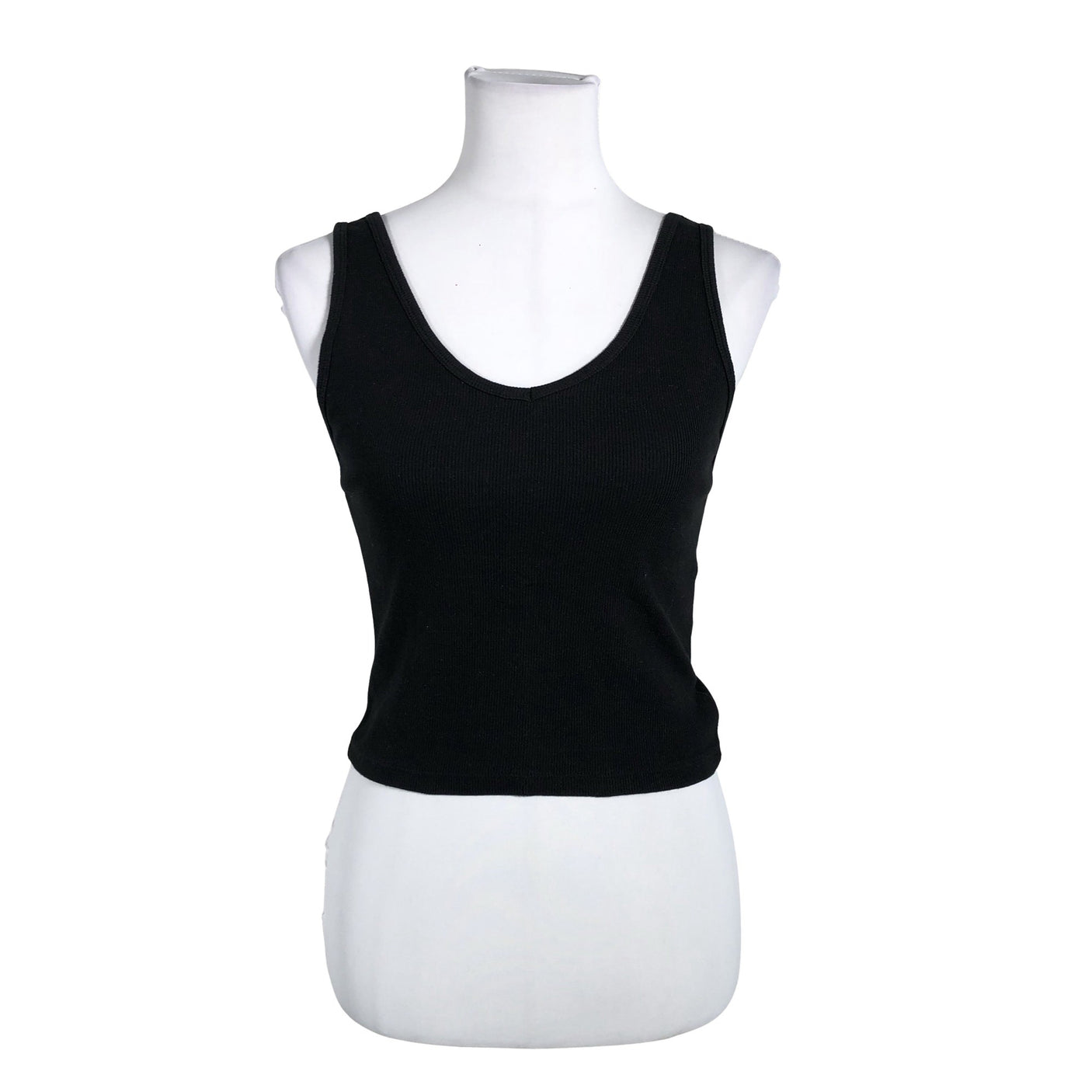 Unisex Hollister - Trikotaažist topp, suurus 38 - Must (1)