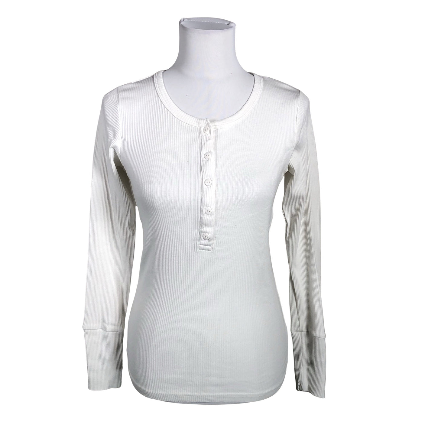 Unisex Nanso - Trikotaažist pluus, suurus 38 - Valge (1)