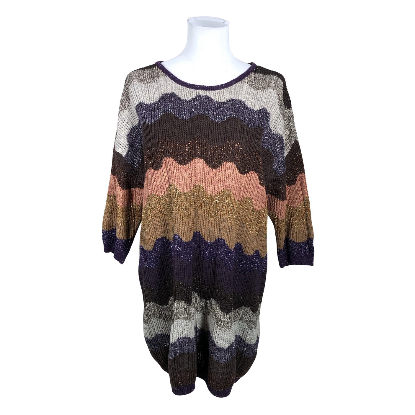 Unisex Lindex - Kootud kleit, suurus 36 - Lilla (1)