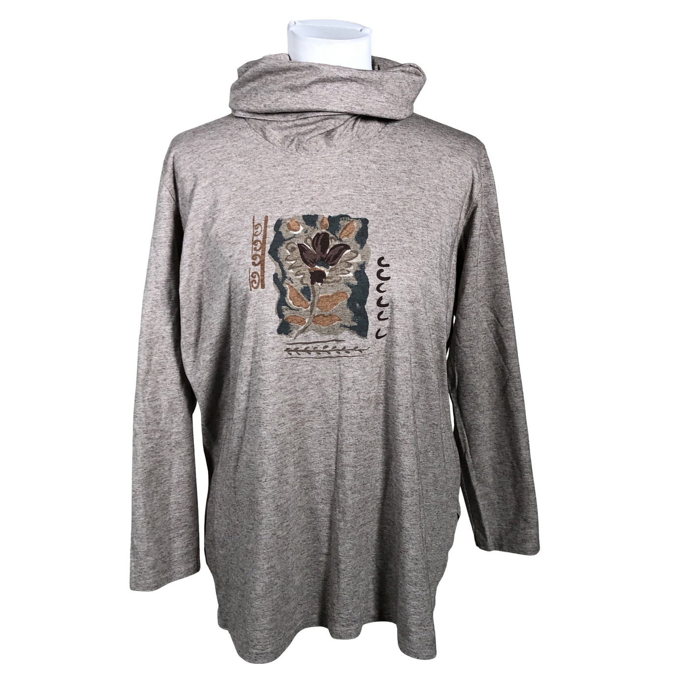 Unisex Nanso - Trikotaažist tuunika, suurus 38 - Beige (1)