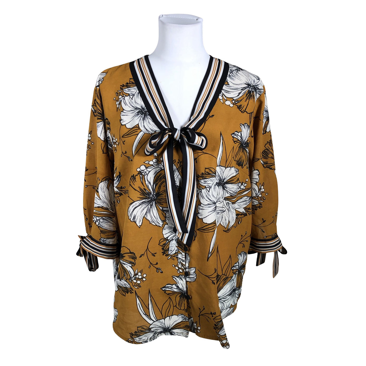 Unisex Kriss - Pluus, suurus 40 - Pruun (1)