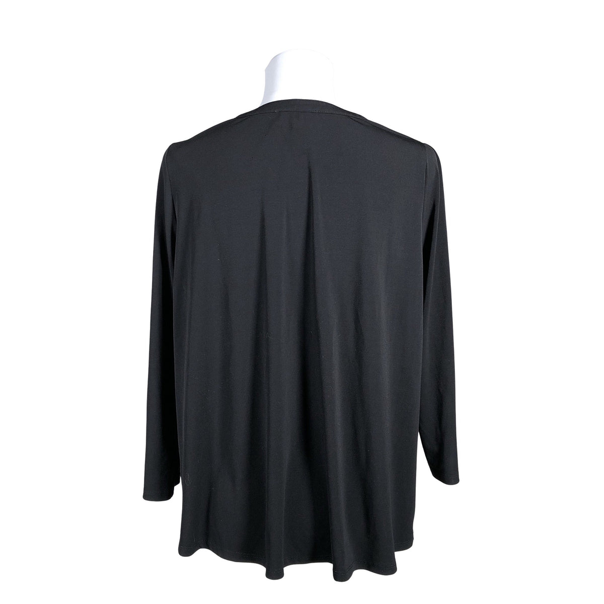 Unisex Kriss - Trikotaažist pluus, suurus 38 - Must (2)