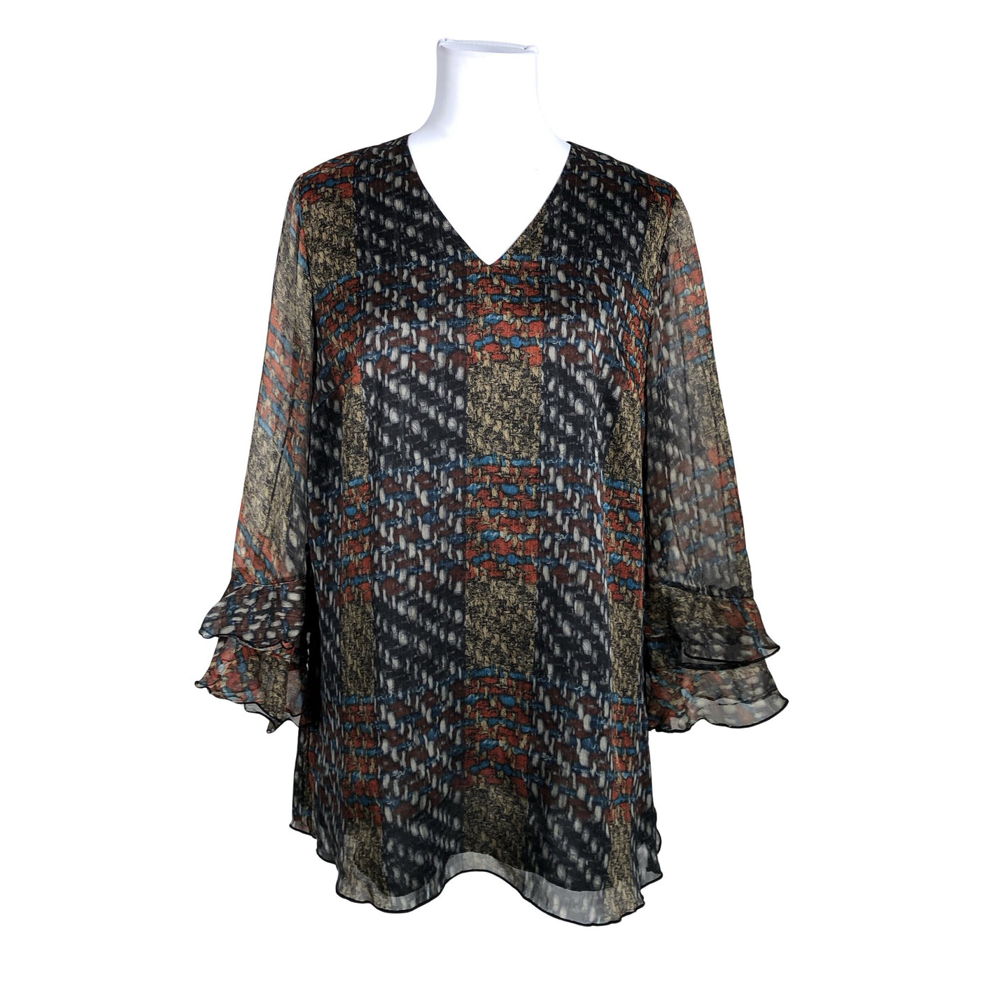 Unisex Kriss - Õhuke tuunika, suurus 38 - Must (1)