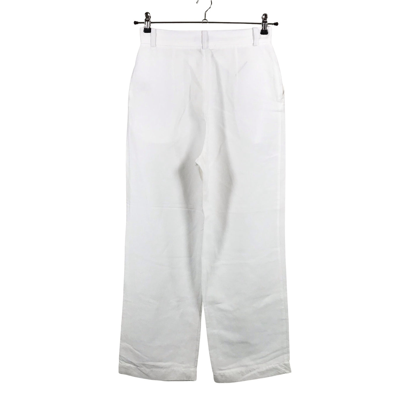 Unisex Lindex - Mittevenivad püksid, suurus 36 - Valge (2)